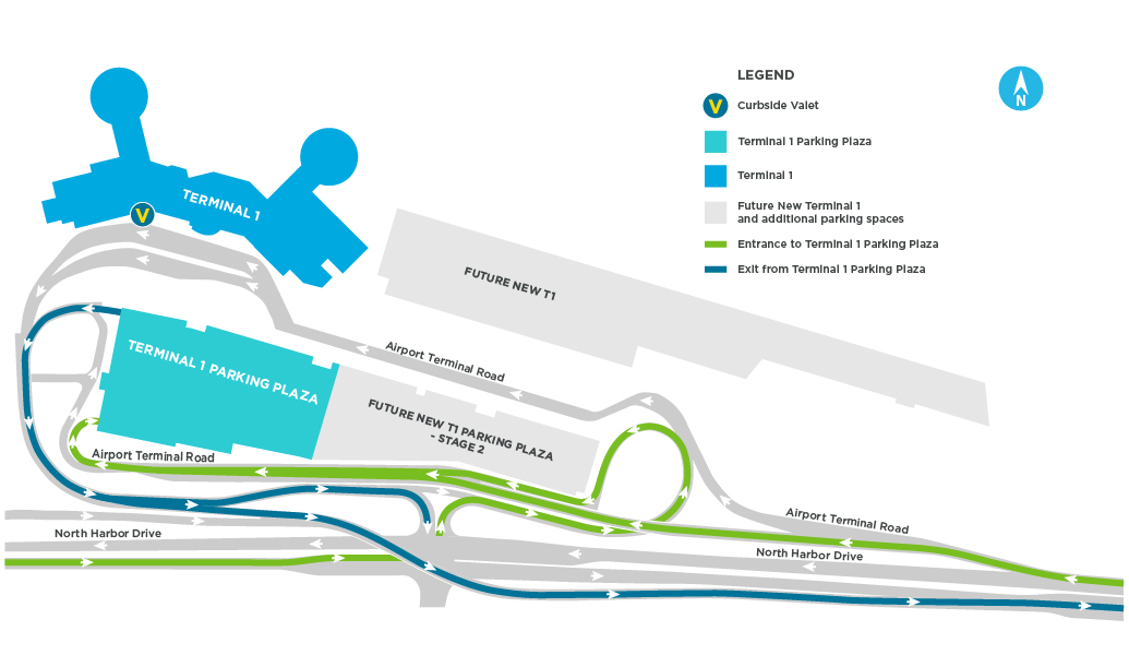 07.02.2024_Digital_Katz_Maps_SAN_New_T1_Terminal_1_ Parking_Plaza_Map_V1